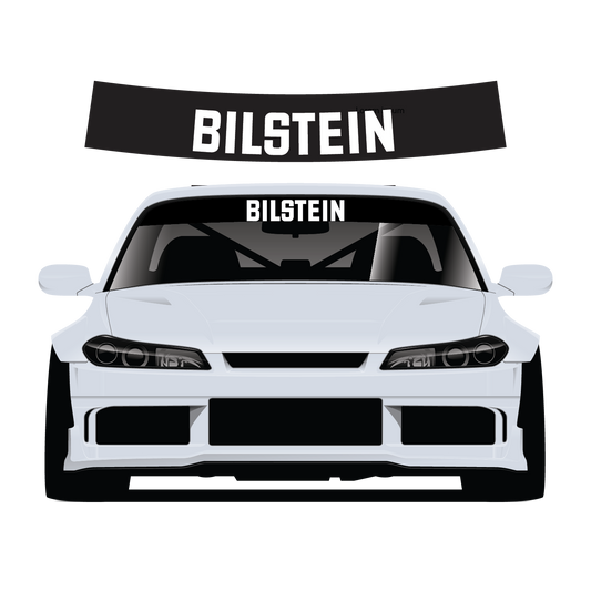 Bilstein Custom Vinyl Sunstrip - Universal Fit 140cm/150cm/160cm
