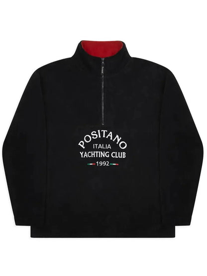 Positano Yacht Fleece Black - Bascora