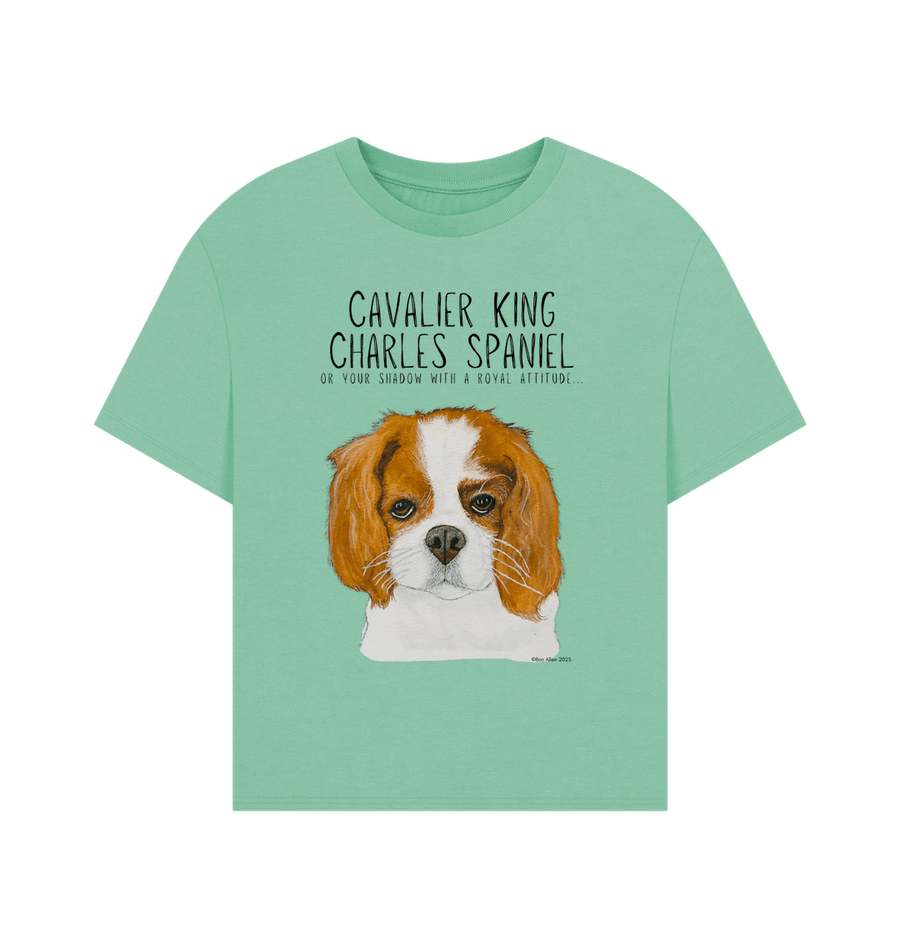 Bon Dog Bow Down Darling Sustainable Women's Tee - Bascora