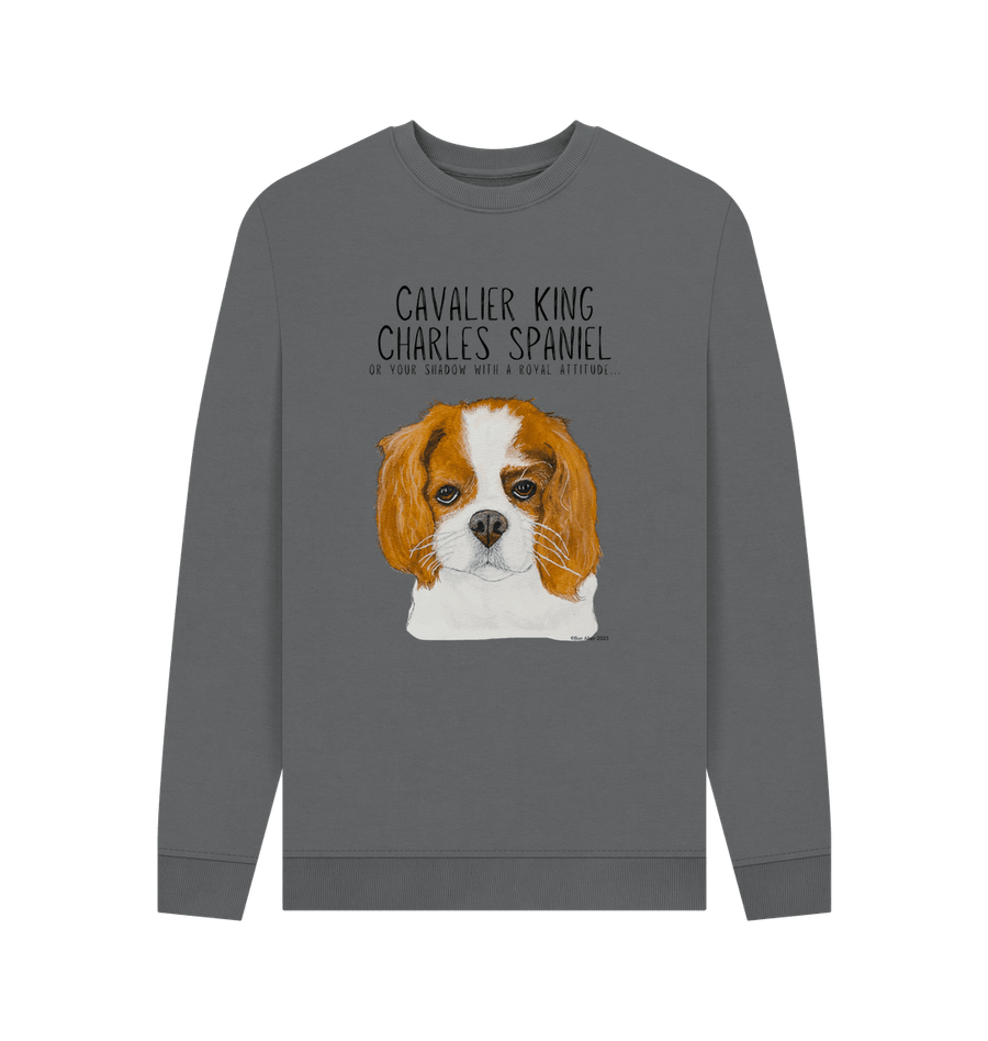 Bon Dog Shadow of a King Sweatshirt – Men's Eco-Luxe Sweatshirt - Bascora