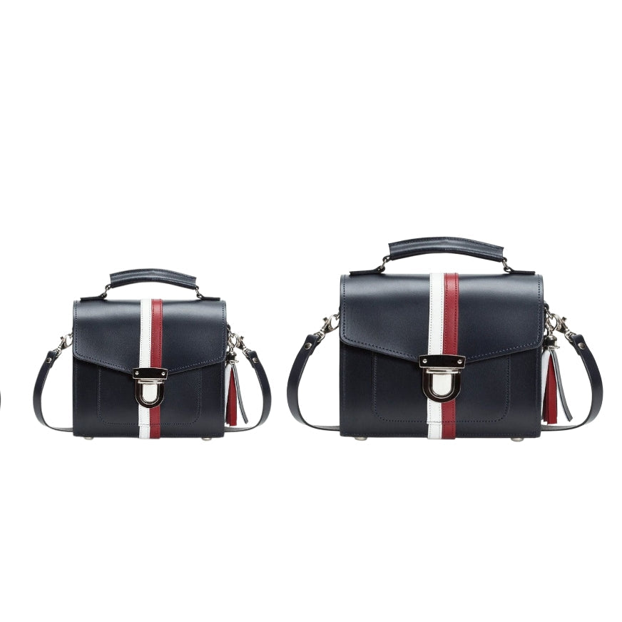 Handmade Leather Sugarcube Handbag – British Edit