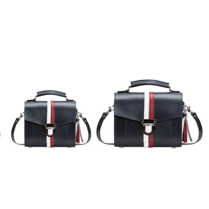 Handmade Leather Sugarcube Handbag – British Edit