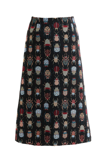 Buffy Beetlejuice Jacquard Midi Skirt – Multicoloured - Bascora