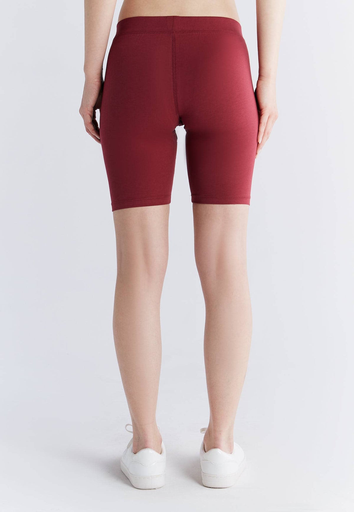 Organic High-Waisted Stretch Shorts for Women