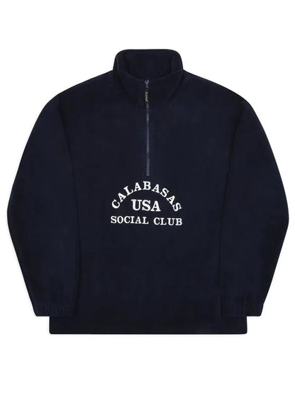 Calabasas Fleece – Navy - Bascora