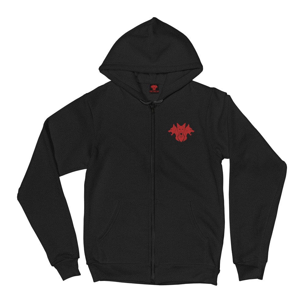 CORE Zip-Up Hoodie – Black
