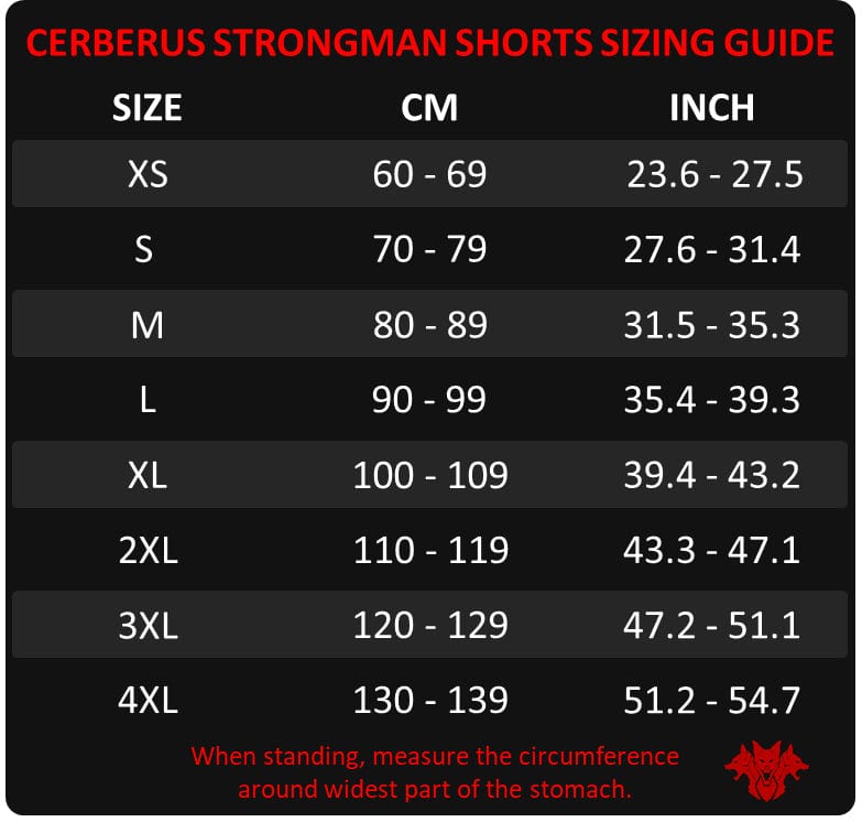 Strongman Shorts – 2.5mm Neoprene