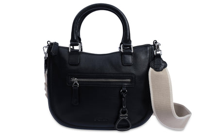 Chloe Leather Twin-Handle Handbag – Saddler - Bascora