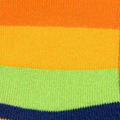 Colour Together – Rainbow Stripe Matching Bamboo Socks - Bascora
