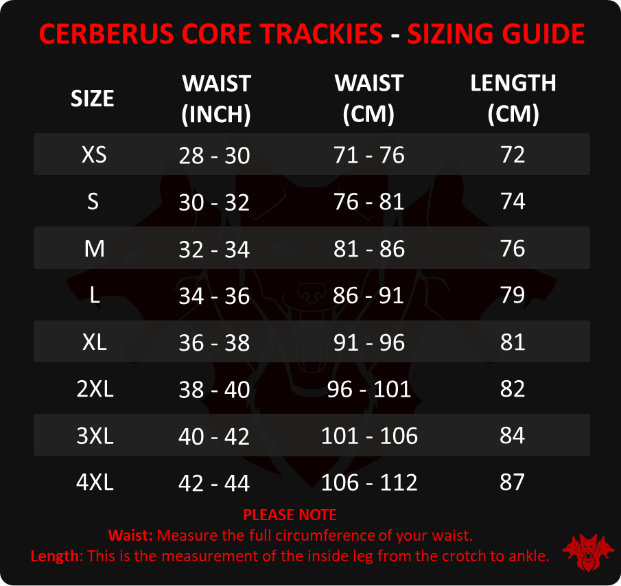 CORE Tracksuit Bottoms – Black