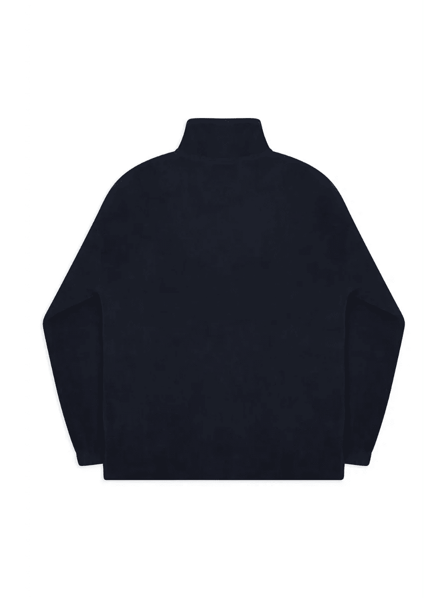 Courchevel Ski Club Fleece – Quarter Zip Navy - Bascora
