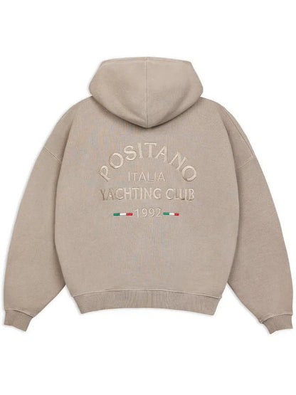 Cream Positano Heavyweight Hoodie - Bascora