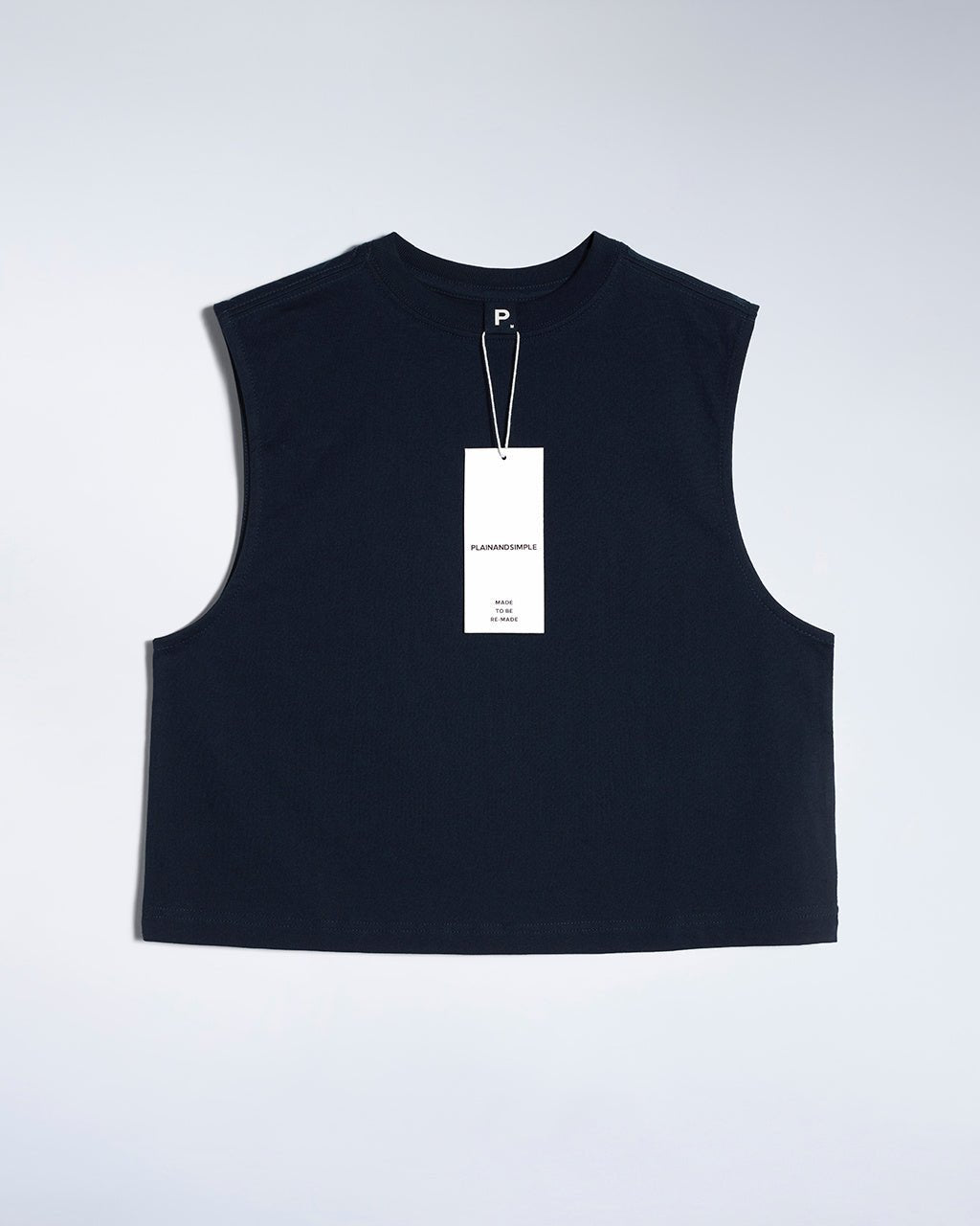 Crew Neck Organic Tank Top - Bascora