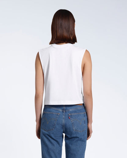 Crew Neck Organic Tank Top - Bascora