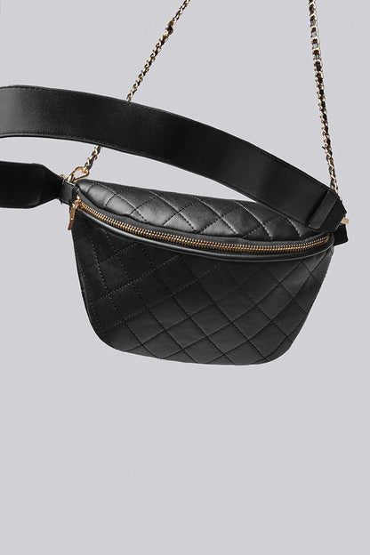Dekar Cross Body Bag - Black - Bascora