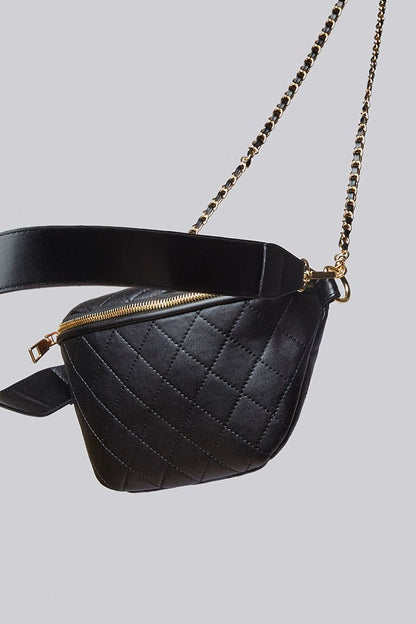 Dekar Cross Body Bag - Black - Bascora