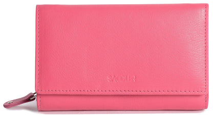 Eleanor Trifold Leather Purse - Bascora