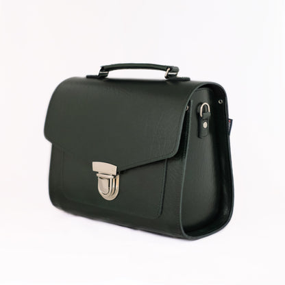 Executive Handmade Leather Sugarcube Grande - British Racing Green - Bascora