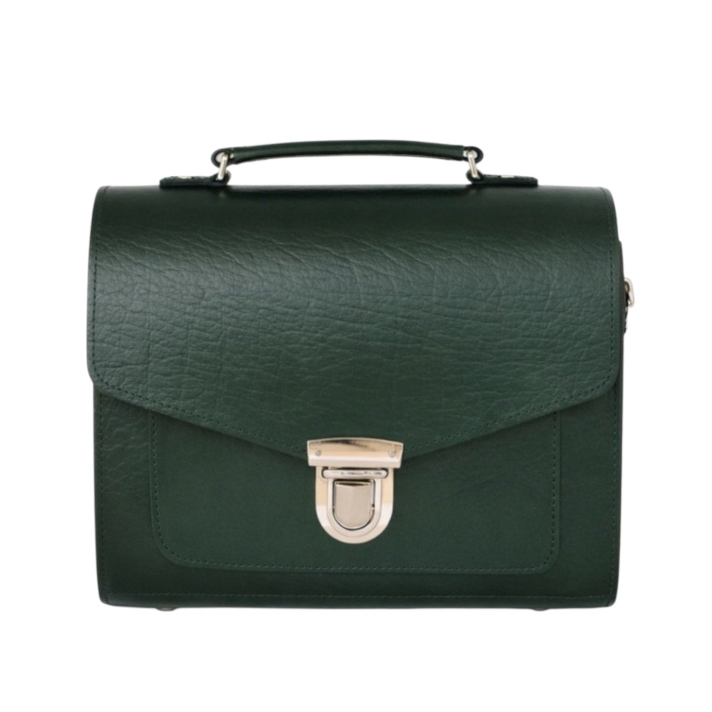 Executive Handmade Leather Sugarcube Grande - British Racing Green - Bascora