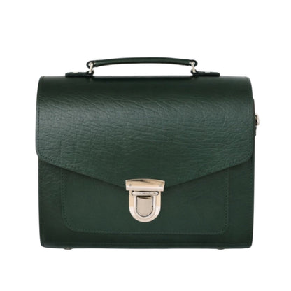Executive Handmade Leather Sugarcube Grande - British Racing Green - Bascora
