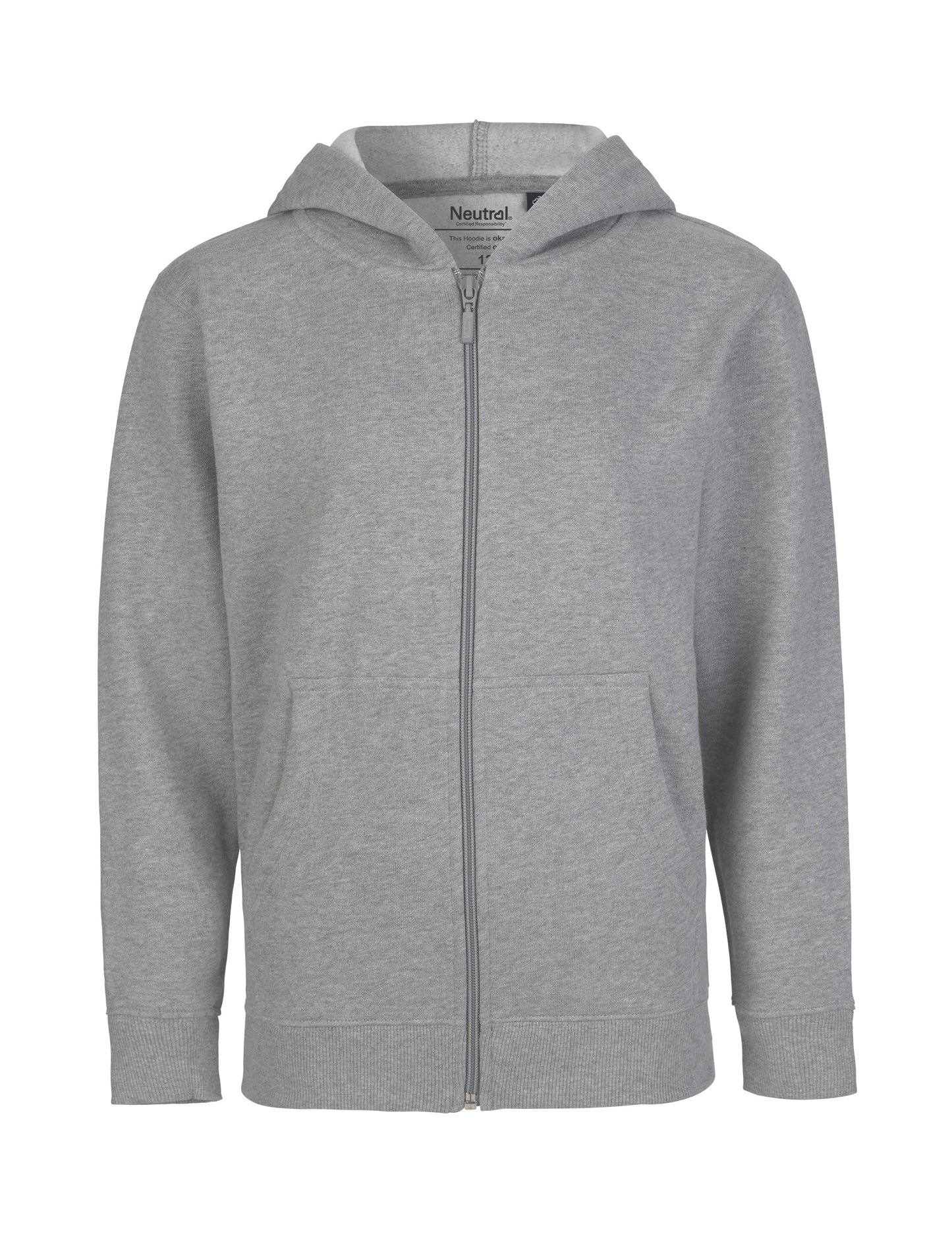 Fairtrade Organic Kids Zipped Hoodie | Bascora