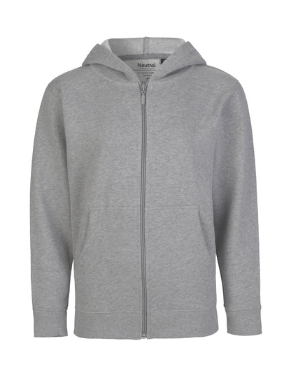 Fairtrade Organic Kids Zipped Hoodie | Bascora