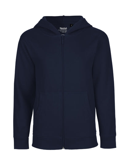 Fairtrade Organic Kids Zipped Hoodie | Bascora