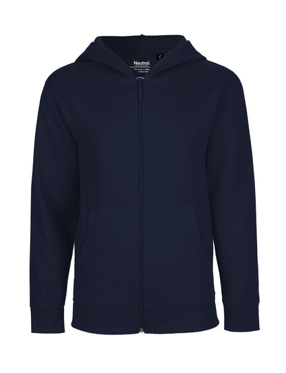 Fairtrade Organic Kids Zipped Hoodie | Bascora