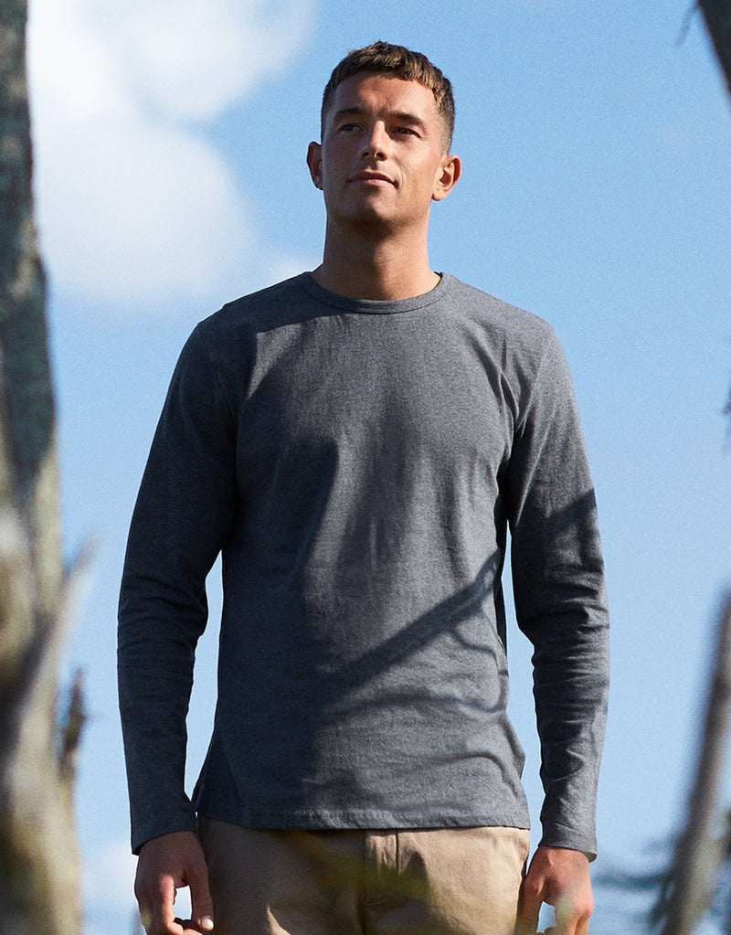 Fairtrade Organic Long Sleeve T-shirt – Men's - Bascora