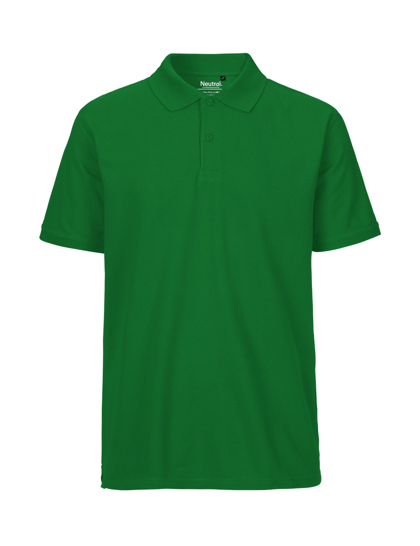 green Fairtrade Organic Polo Shirt – Men's - Bascora