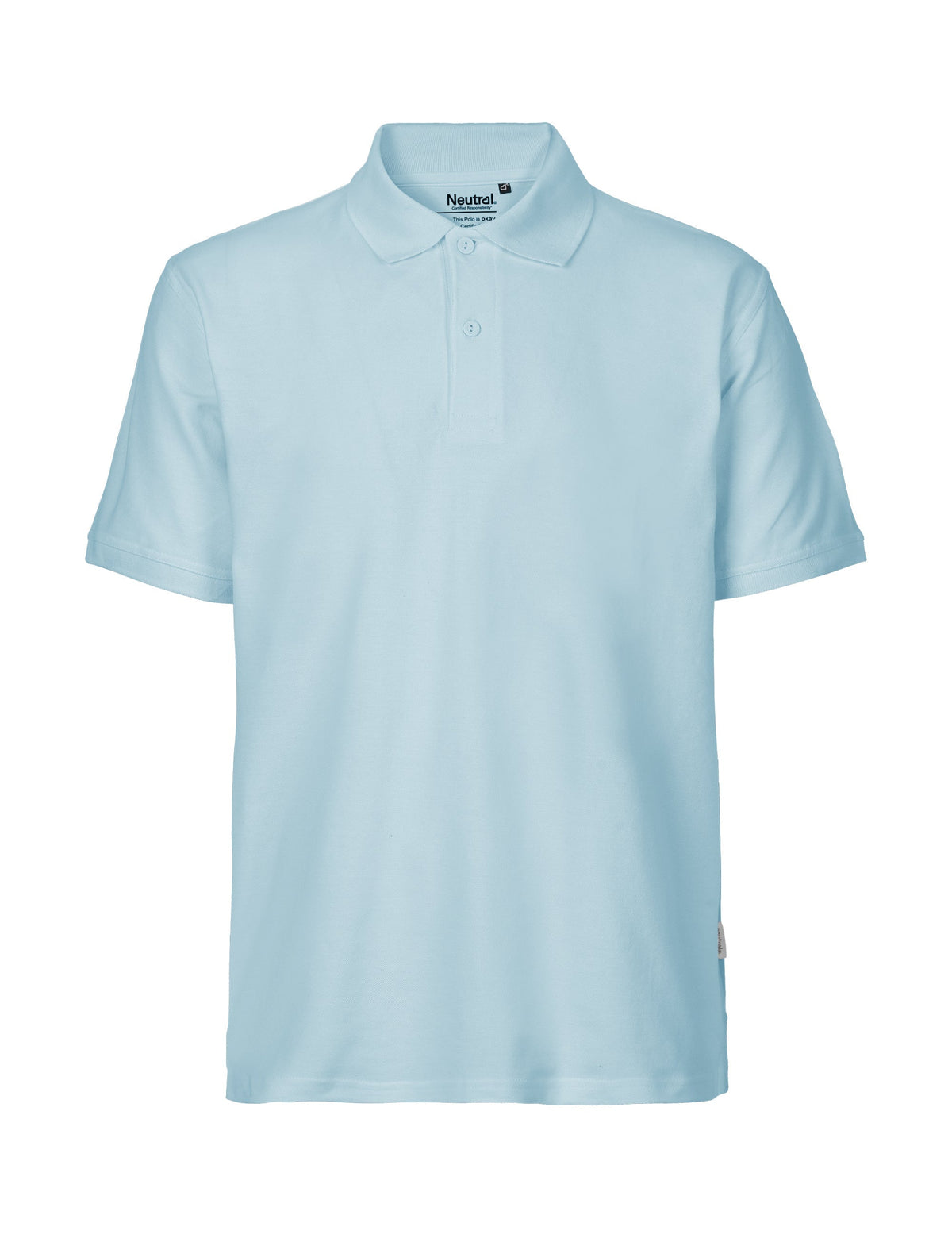 blue Fairtrade Organic Polo Shirt – Men's - Bascora