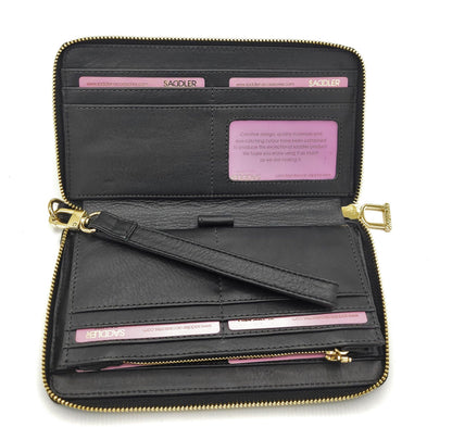 Freya RFID Leather Purse & Phone Holder – Saddler - Bascora