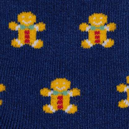 Gingerbread Men Matching Bamboo Socks – Adult & Child - Bascora