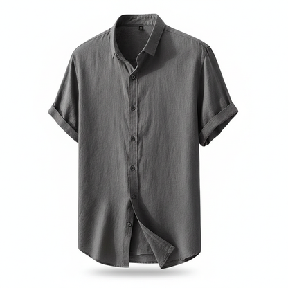 Grey Linen Shirt