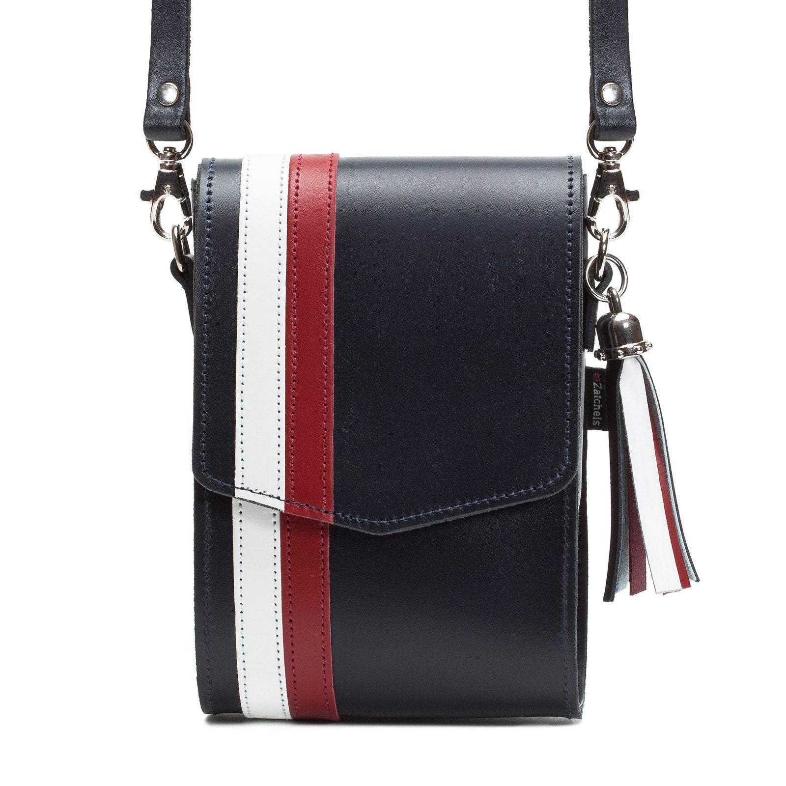 Handmade Leather Festival Phone Bag - British Edit - Bascora