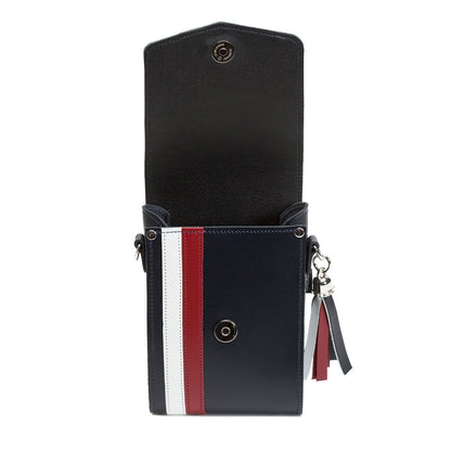Handmade Leather Festival Phone Bag - British Edit - Bascora