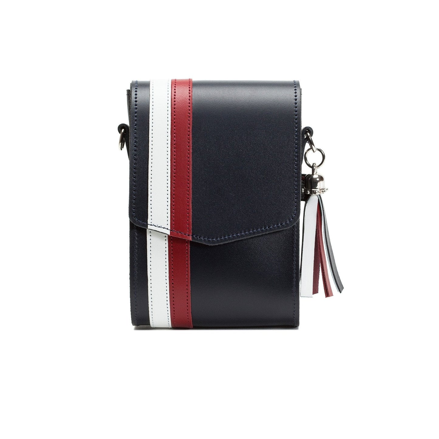 Handmade Leather Festival Phone Bag - British Edit - Bascora