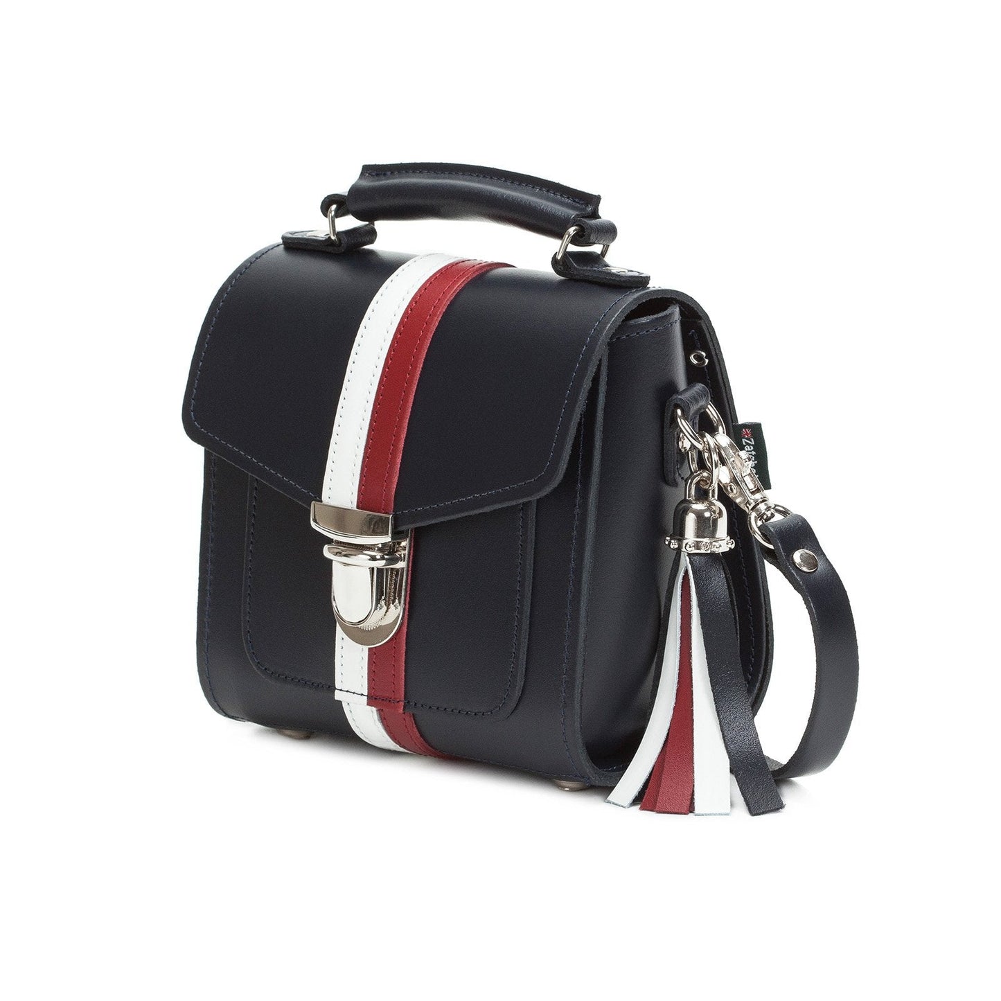 Handmade Leather Sugarcube Handbag – British Edit - Bascora