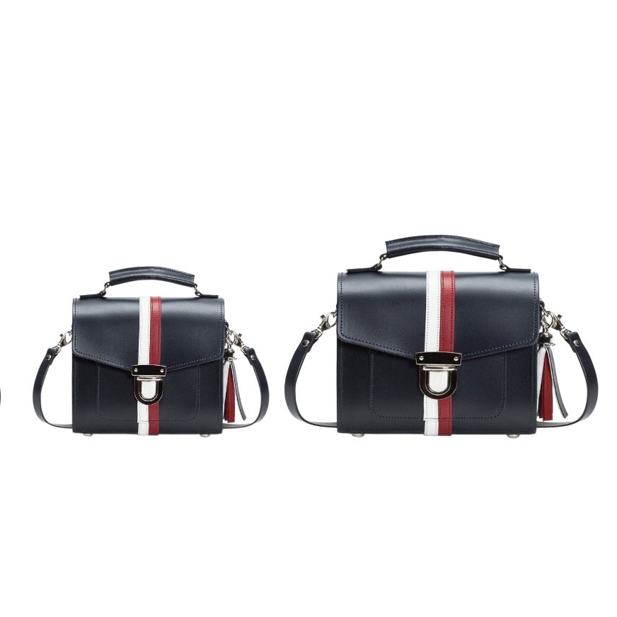 Handmade Leather Sugarcube Handbag – British Edit - Bascora