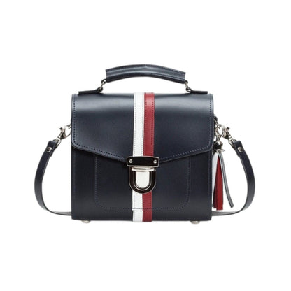 Handmade Leather Sugarcube Handbag – British Edit - Bascora