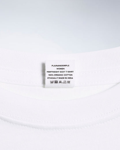 Heavyweight Boxy Organic T-Shirt - Bascora