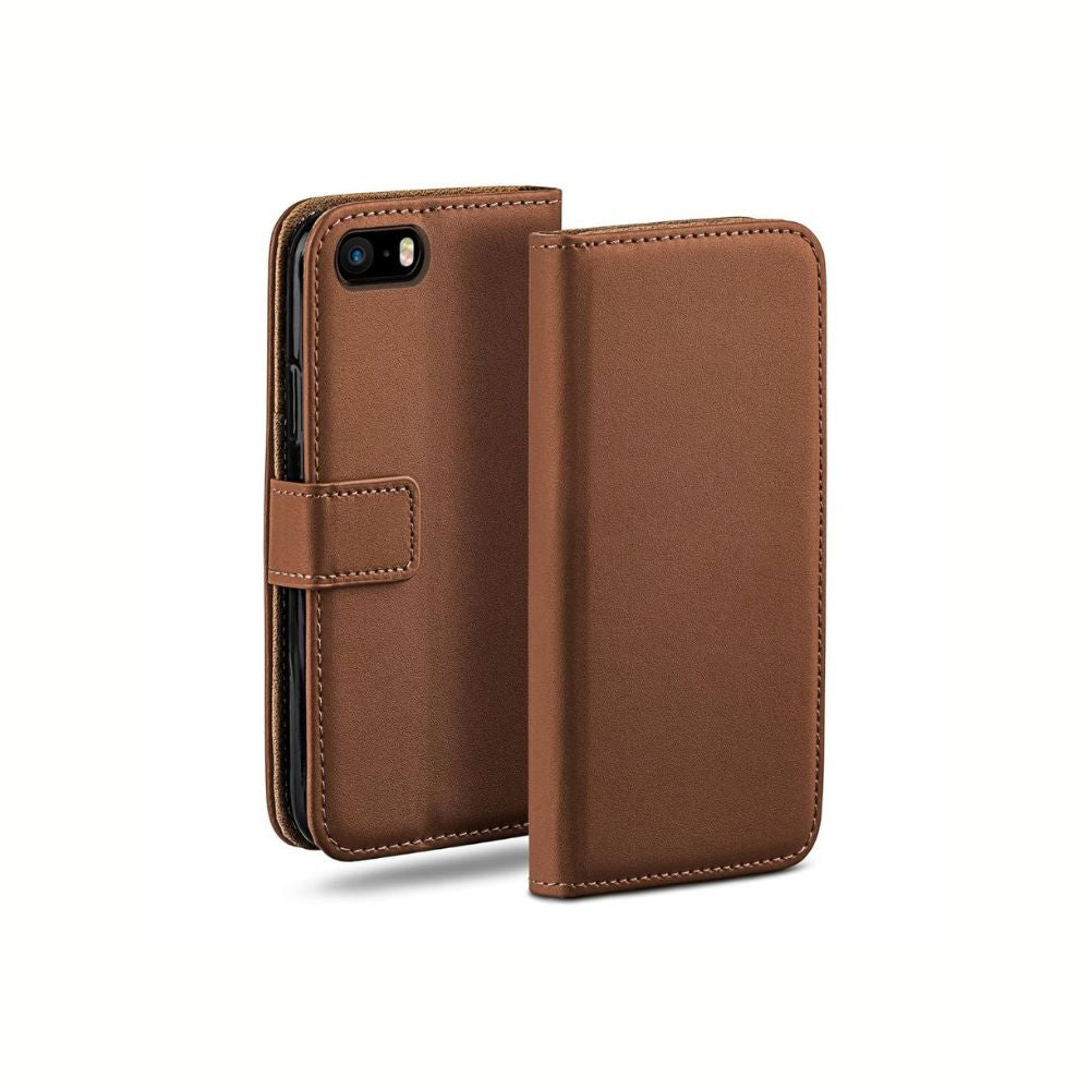 iPhone 6 / 7 / 8 / SE Book Flip Case Leather Wallet