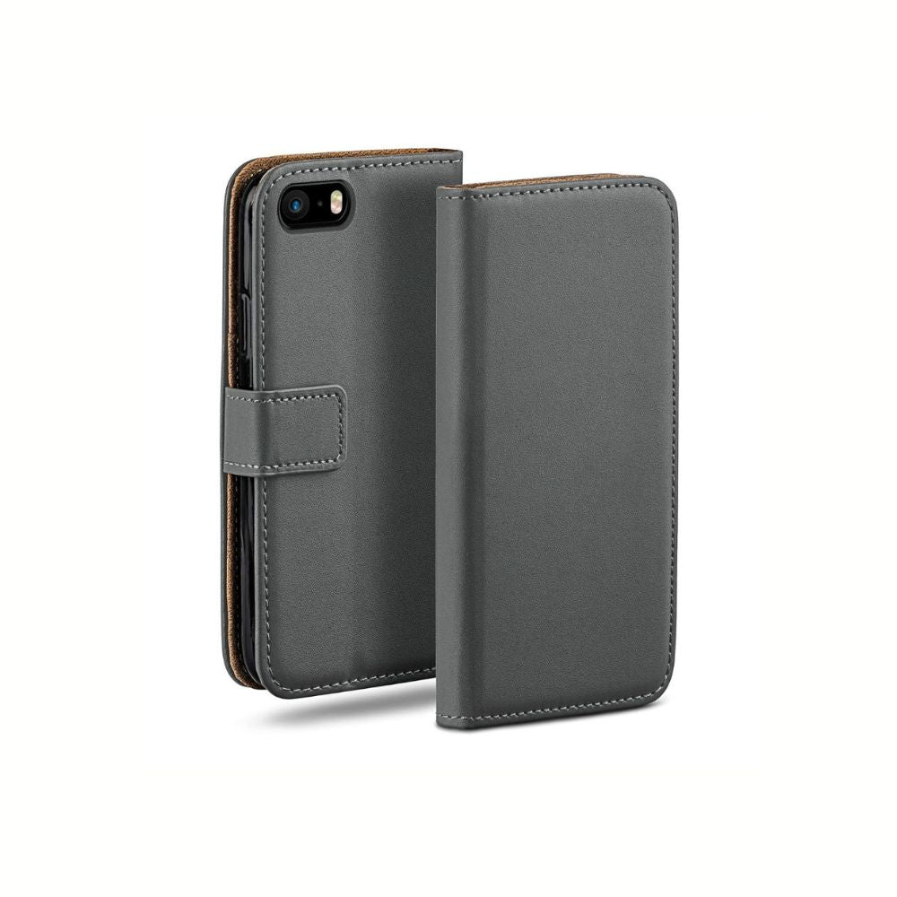iPhone 6 / 7 / 8 / SE Book Flip Case Leather Wallet