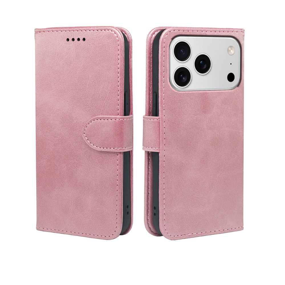 iPhone 17 Series Book Flip Case Leather Wallet