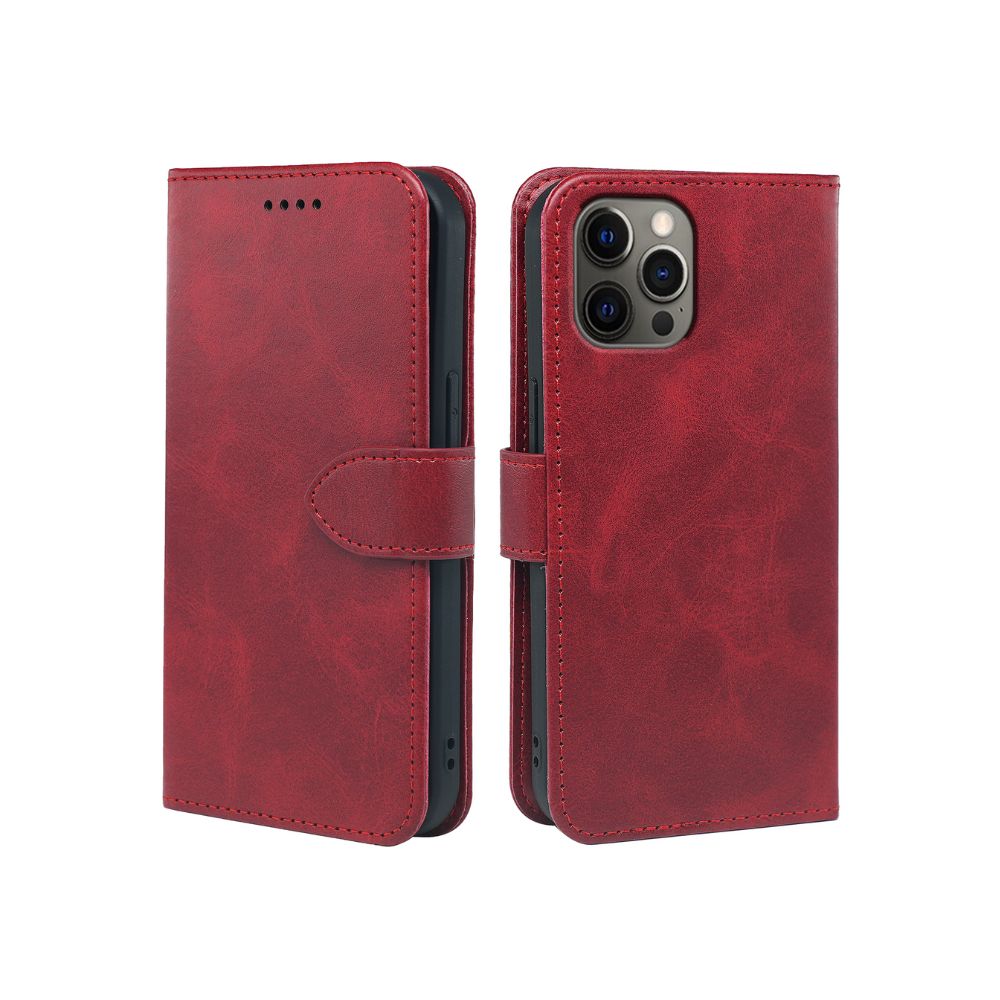 iPhone 14 Series Book Flip Case Leather Wallet