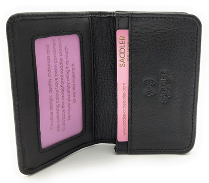 Jade RFID Leather Card Holder – Saddler - Bascora