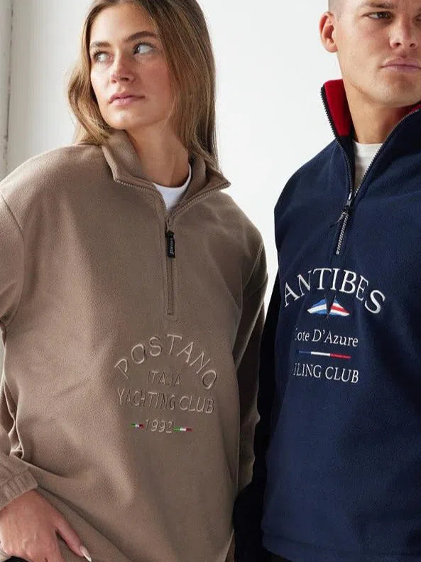 Positano Yacht Fleece Beige - Bascora