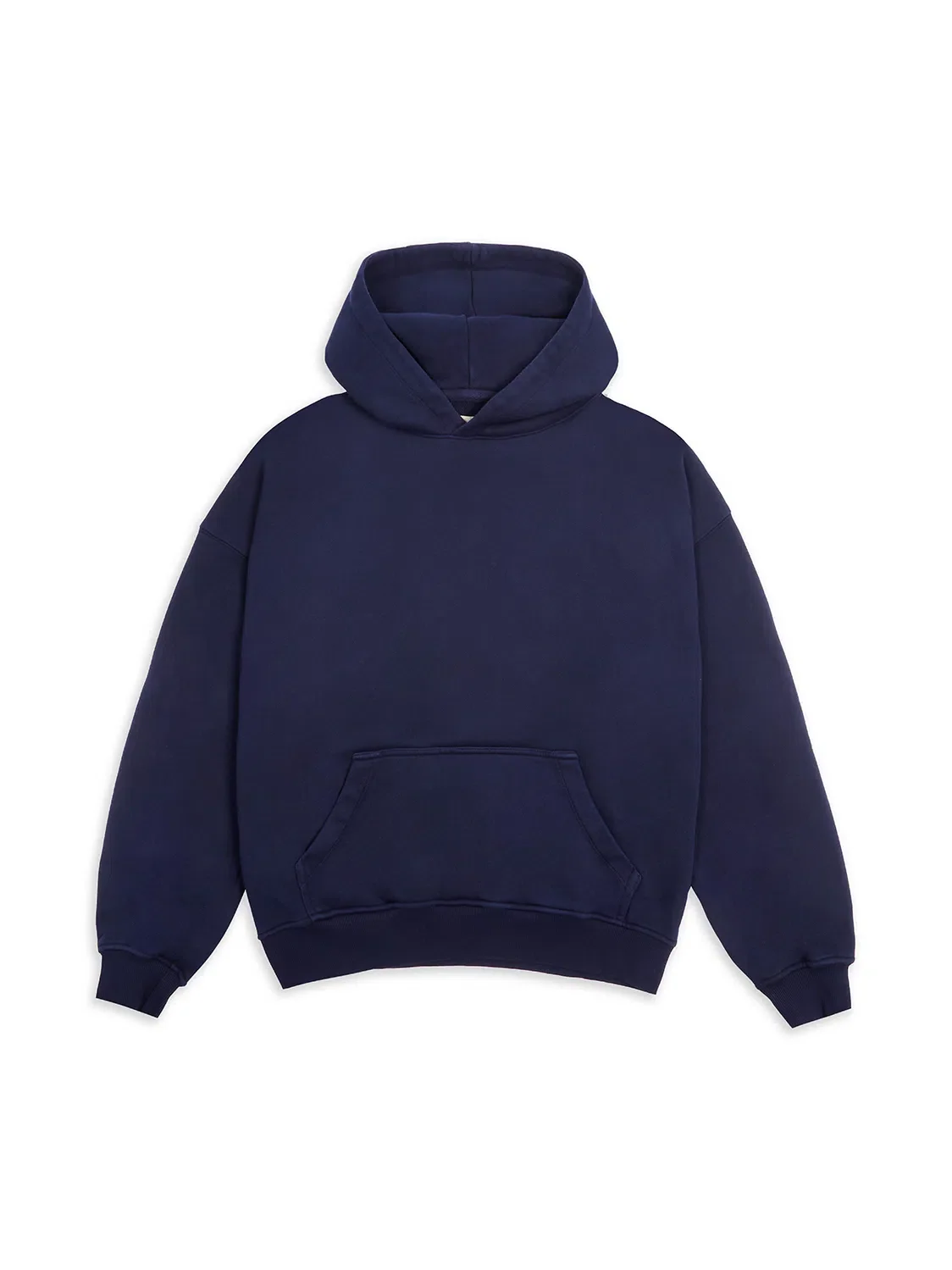 Antibes Heavyweight Hoodie Navy - Bascora