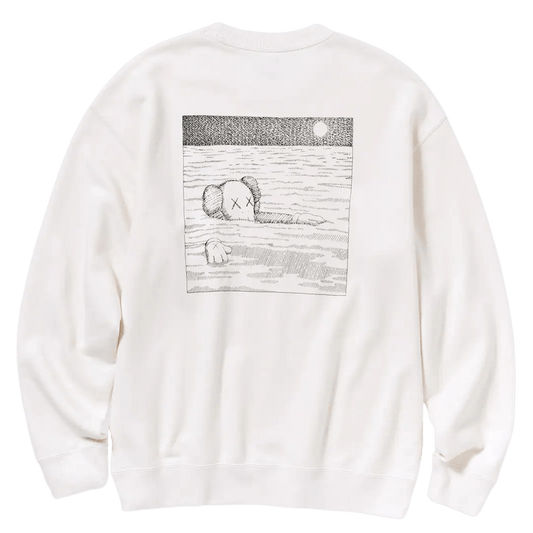 KAWS x UNIQLO UT Graphic Sweatshirt 'White'