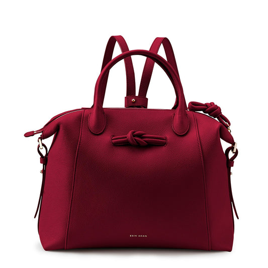 Wimbledon Leather Laptop Backpack